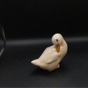 Handpainted duck signed